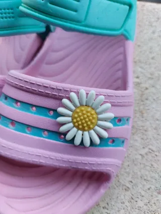 Sandali bambina in plastica n. 35