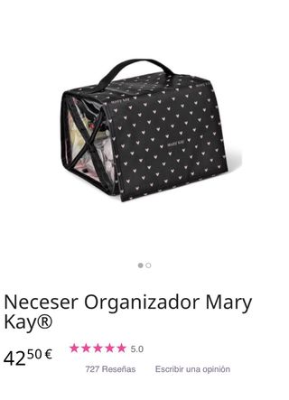 Neceser Organizador Mary Kay Corazones