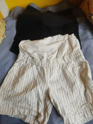 2 Shorts Premamá Talla Única
