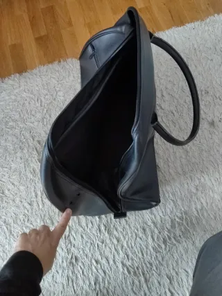 Bolso grande negro Minute Maid