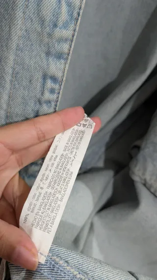 Gabardina vaquera larga tipo trench