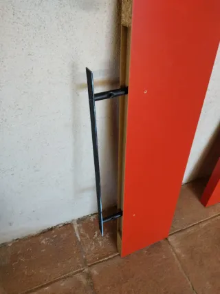 Estantería Roja 110x26 cm