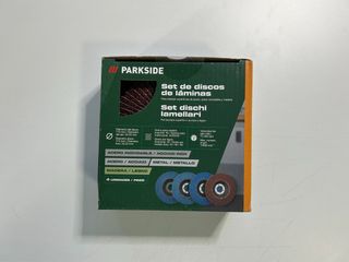 Set Discos Láminas Parkside 115mm