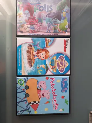 Pack Trolls, Princesa Sofía y Peppa Pig DVD