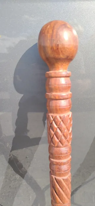 Bastoni tribali ebano, mogano, tek VINTAGE