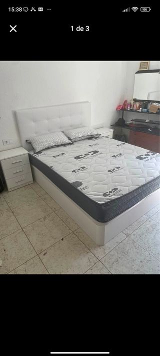 Colchón y canapé