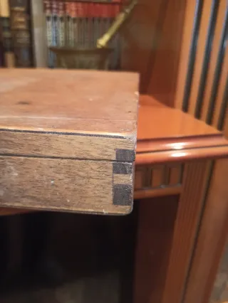 Maletín antiguo pintor madera y latón