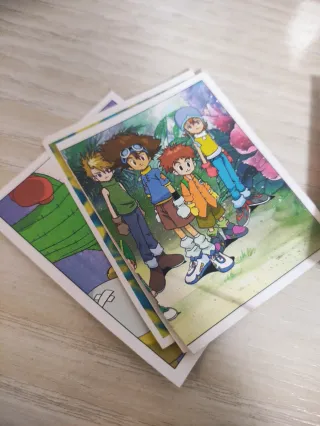 Cromos Digimon 1ª Generación Panini