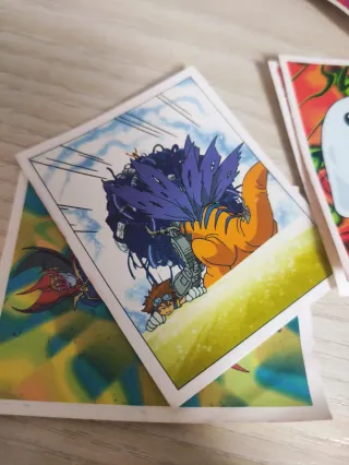 Cromos Digimon 1ª Generación Panini