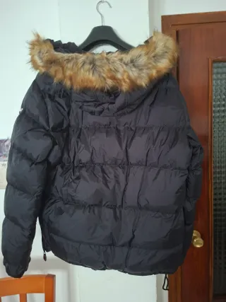 Parka Geographical Norway Negra Talla XL