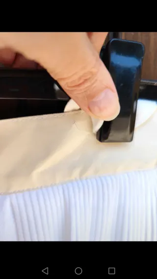 Falda Sportmax blanca plisada