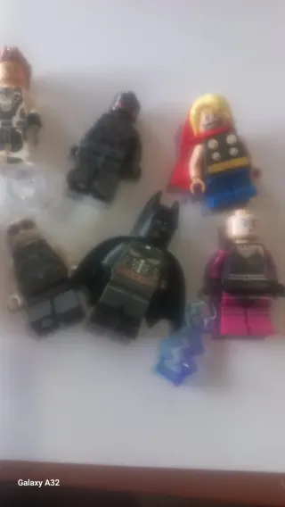 Lote 10 Figuras Superhéroes Lego Auténticas
