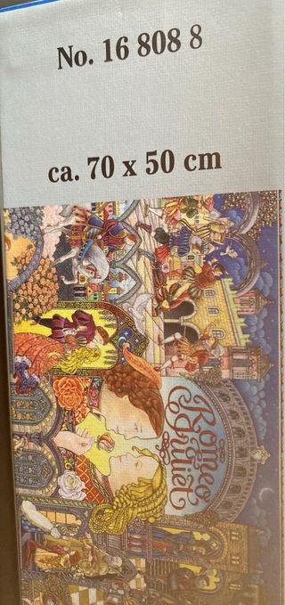 Puzzle Ravensburger 1000 piezas Romeo y Julieta