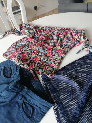 Pantalón y blusa Lolito y blusa