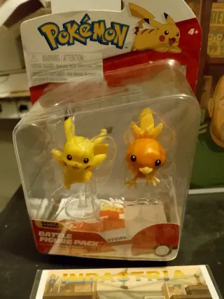 Pokémon Battle Figure Pack Pikachu Torchic