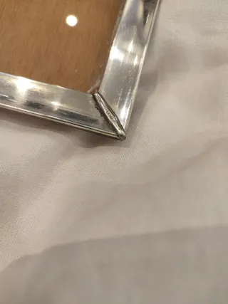 Marco de plata con contrastes