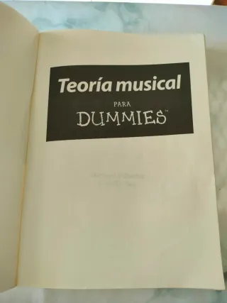 Teoría Musical para Dummies - Libro