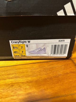 Zapatillas Adidas Crazyflight W Talla 40.5