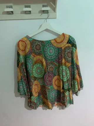 Blusa mujer estampado mandalas