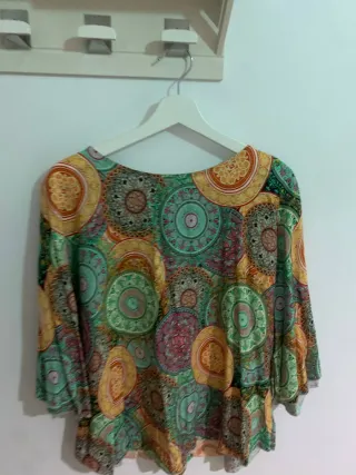 Blusa mujer estampado mandalas