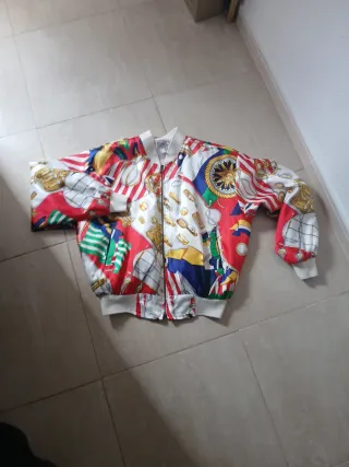 Bomber Jacket Vintage Satin