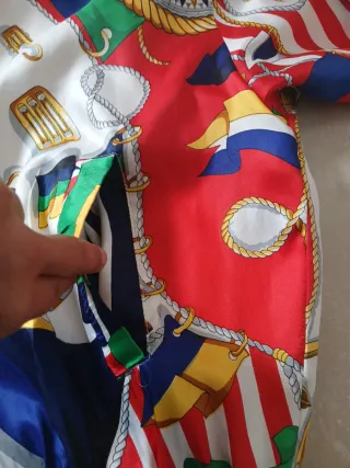 Bomber Jacket Vintage Satin