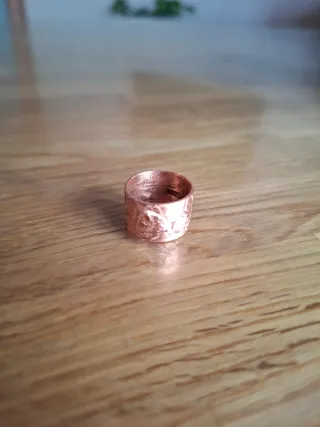 Anello in Rame Fatto a Mano