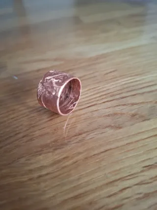 Anello in Rame Fatto a Mano