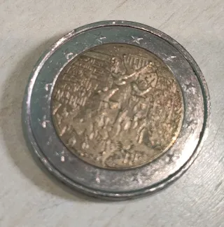 Moneda 2 Euros Caida del muro de Berlín
