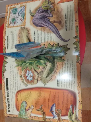 EL GRAN LIBRO DE LOS DINOSAURIOS (+de3años)