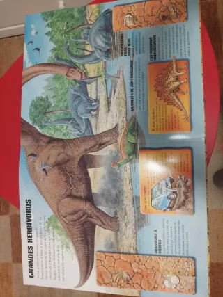 EL GRAN LIBRO DE LOS DINOSAURIOS (+de3años)