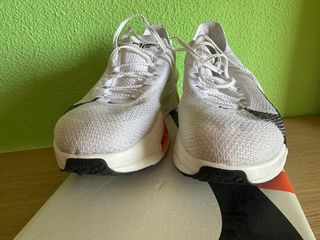 Nike Alphafly Next% Naranja Blanco