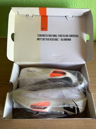 Nike Alphafly Next% Naranja Blanco