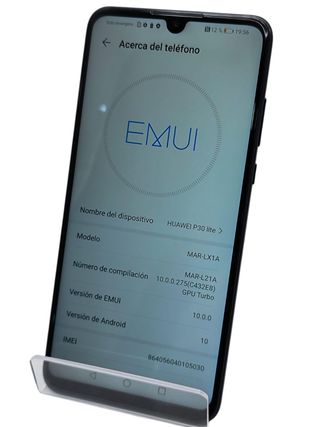 MÓVIL HUAWEI P30 LITE 128GB/4GB RAM NEGRO + CAJA