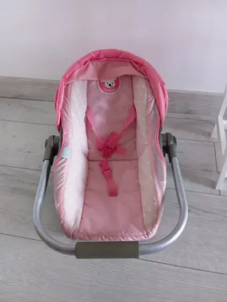 Trona, carrito plegable y Maxi-Cosi para muñeco