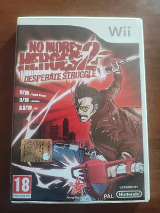 No More Heroes 2 Desperate Struggle Wii