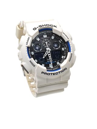 RELOJ CASIO GSHOCK GA-100B BLANCO