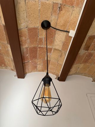 2 Lámparas Colgantes Diseño Industrial