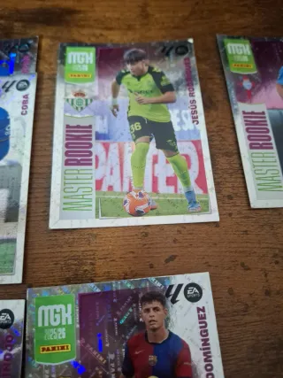 Colección cromos fútbol Master Rookie