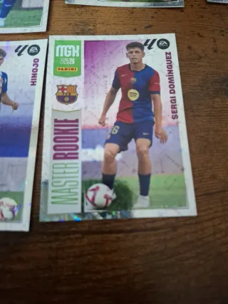 Colección cromos fútbol Master Rookie