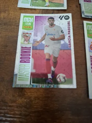 Colección cromos fútbol Master Rookie