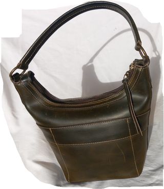 Bolso Vintage Verde Oliva