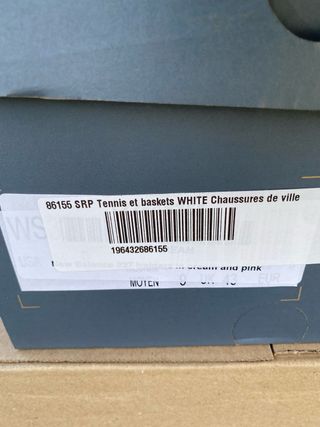 New Balance 327 Pelle Bianco/Rosa Tg. 43