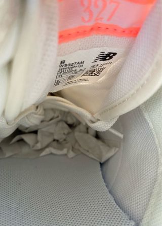 New Balance 327 Pelle Bianco/Rosa Tg. 43