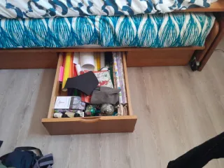 Cama nido con cajones