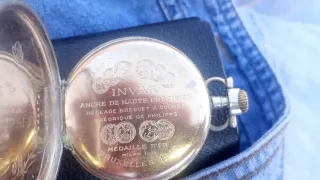 Reloj Invar 1910 Ancre Haute Précision