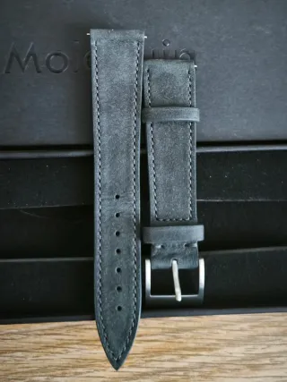 Correa Molequin Nobuck Gris