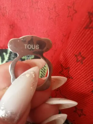 Anillo Tous Corazón Oro y Plata