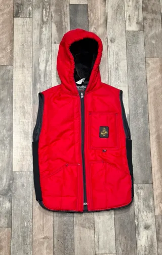 Refrigiwear Giubbotto Smanicato Rosso Taglia XS