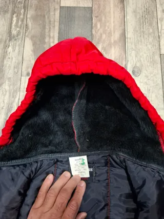 Refrigiwear Giubbotto Smanicato Rosso Taglia XS